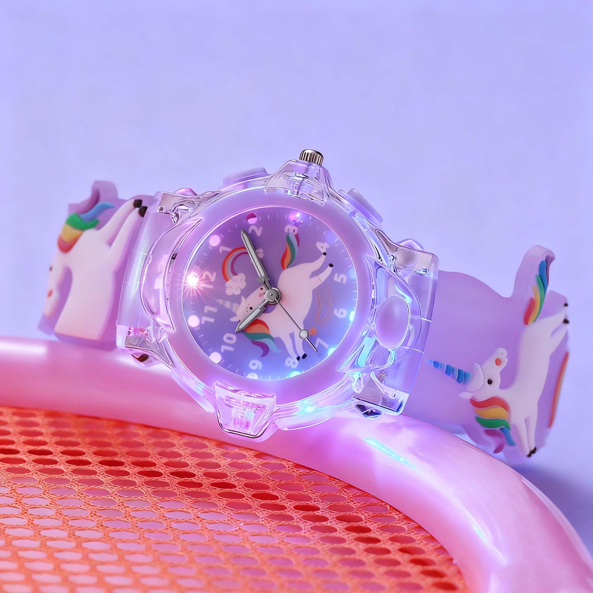 Cute 3D Unicorn Kids Analog Wa - Kids Educational Watch recension och pris