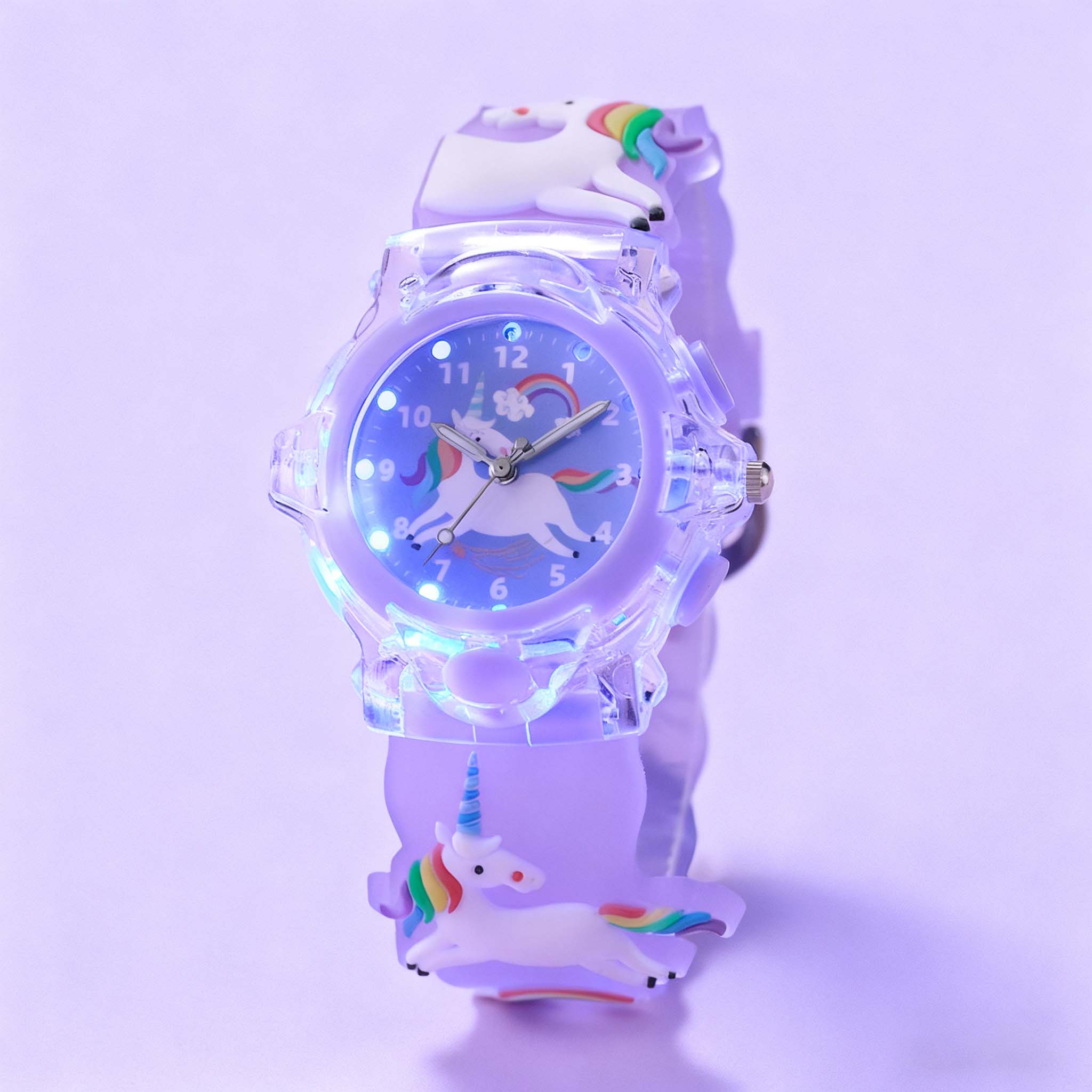 Cute 3D Unicorn Kids Analog Wa - Kids Educational Watch recension och pris