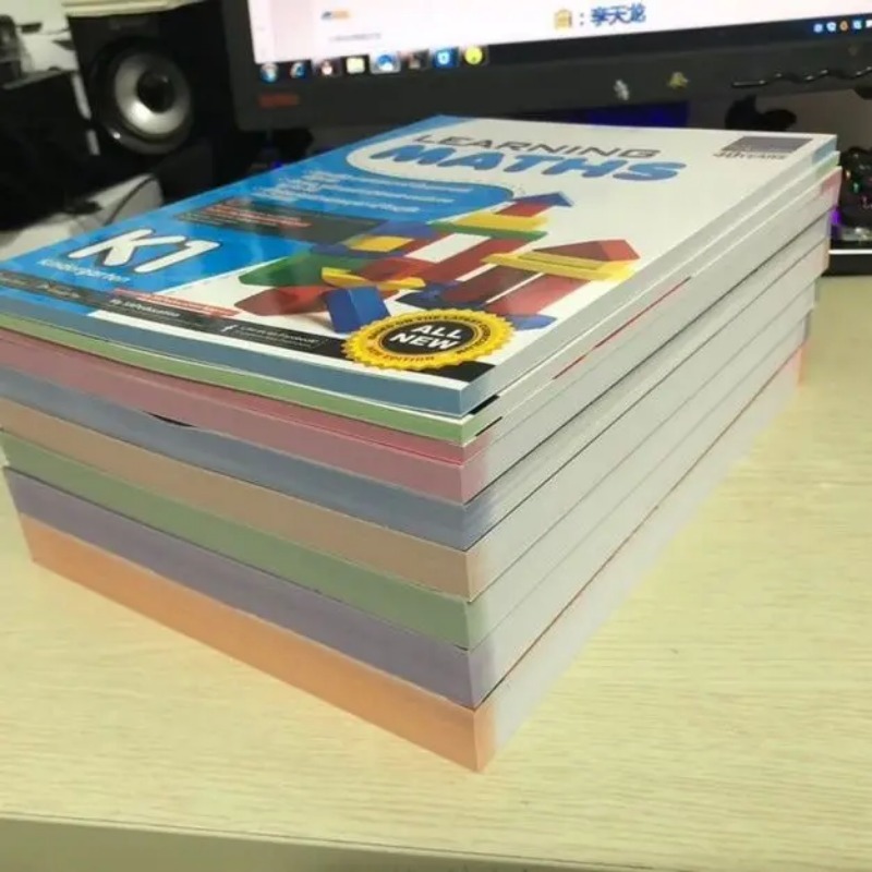 9 Books English Singapore Math - Learning Workbook Preschool recension och pris