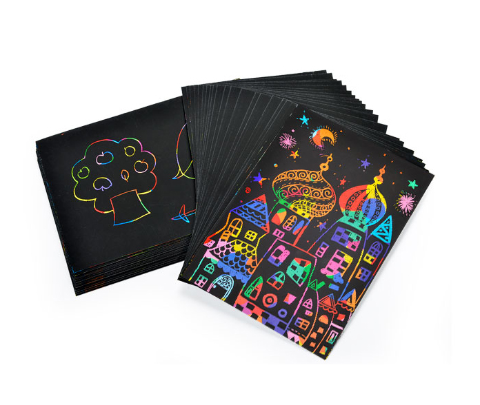 Magic Color Rainbow Scratch Ar - Kids Educational Workbooks recension och pris