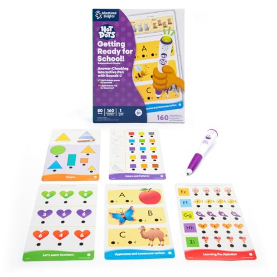 Hot Dots Getting Ready for Sch - Learning Workbook Preschool recension och pris