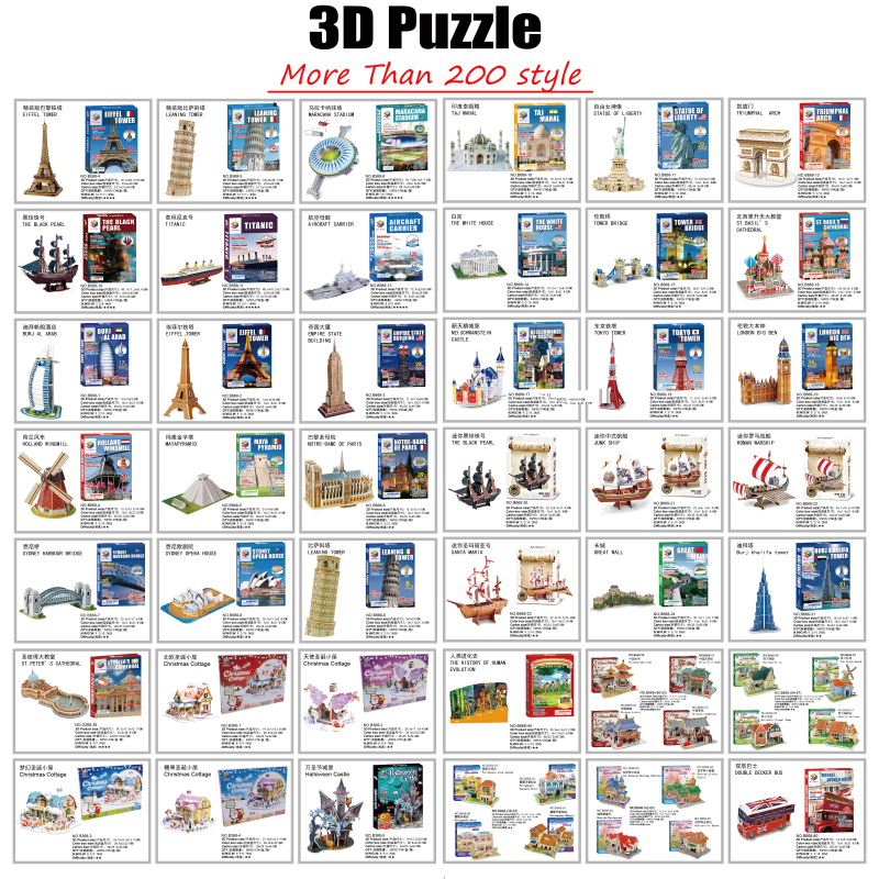 40 Style World Famous Architec - Puzzle Map World recension och pris