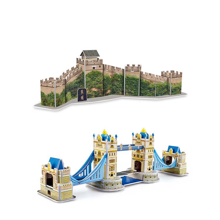 40 Style World Famous Architec - Puzzle Map World recension och pris