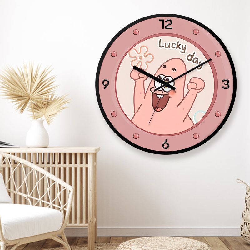 SpongeBo Round Silent Wall Clo - Kids Educational Watch recension och pris