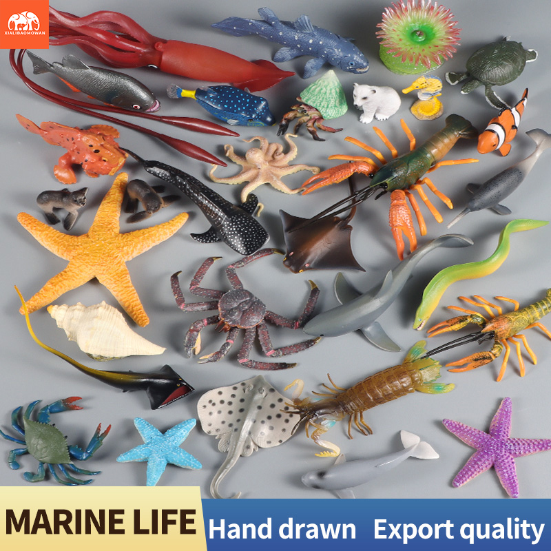 Sea Life Animal Action Figures - Kids First Education recension och pris