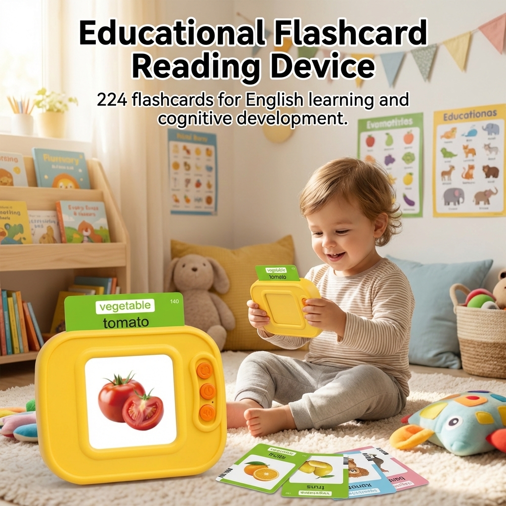 112 Cards Finger Touch English - Kids Educational Reader recension och pris
