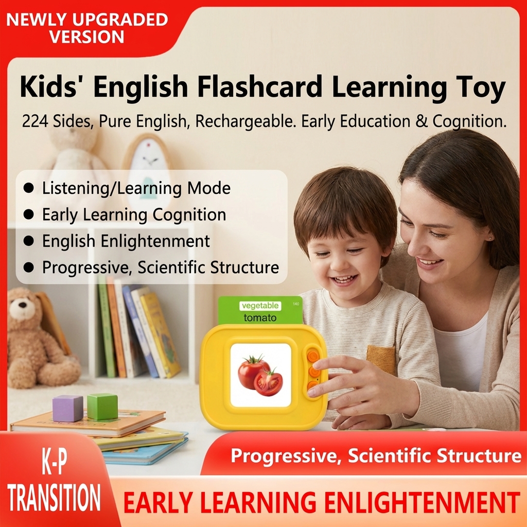 112 Cards Finger Touch English - Kids Educational Reader recension och pris