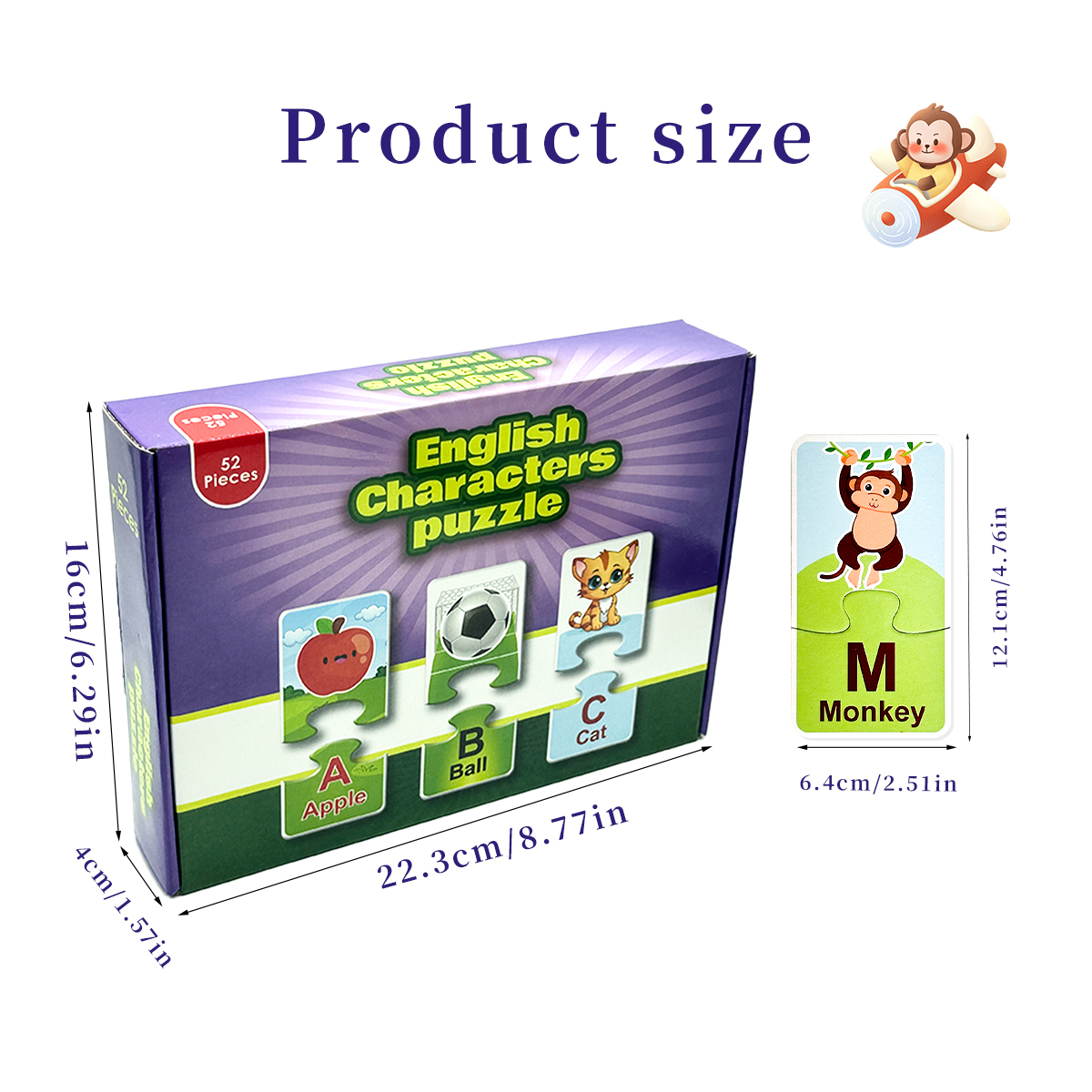 Alphabet Matching Puzzle Cards - Flash Card Alphabet recension och pris
