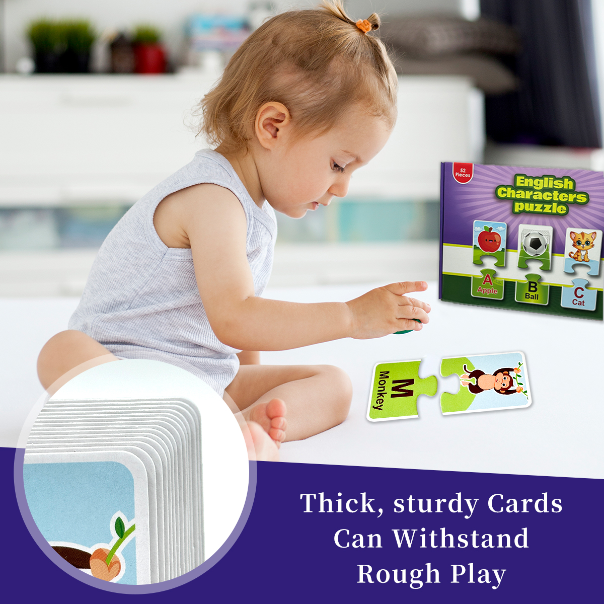 Alphabet Matching Puzzle Cards - Flash Card Alphabet recension och pris