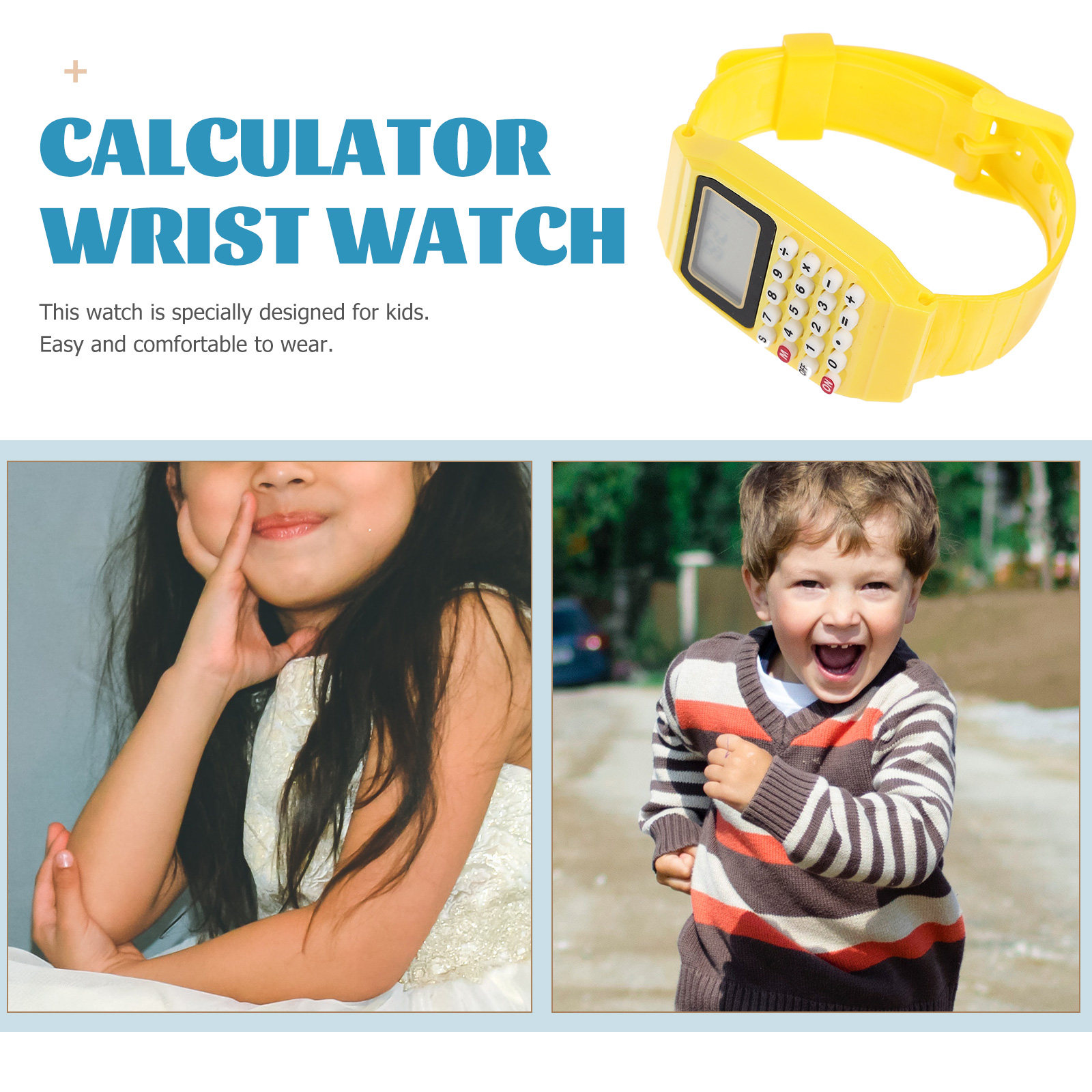 2Pcs Calculation Watch for Kid - Kids Educational Watch recension och pris