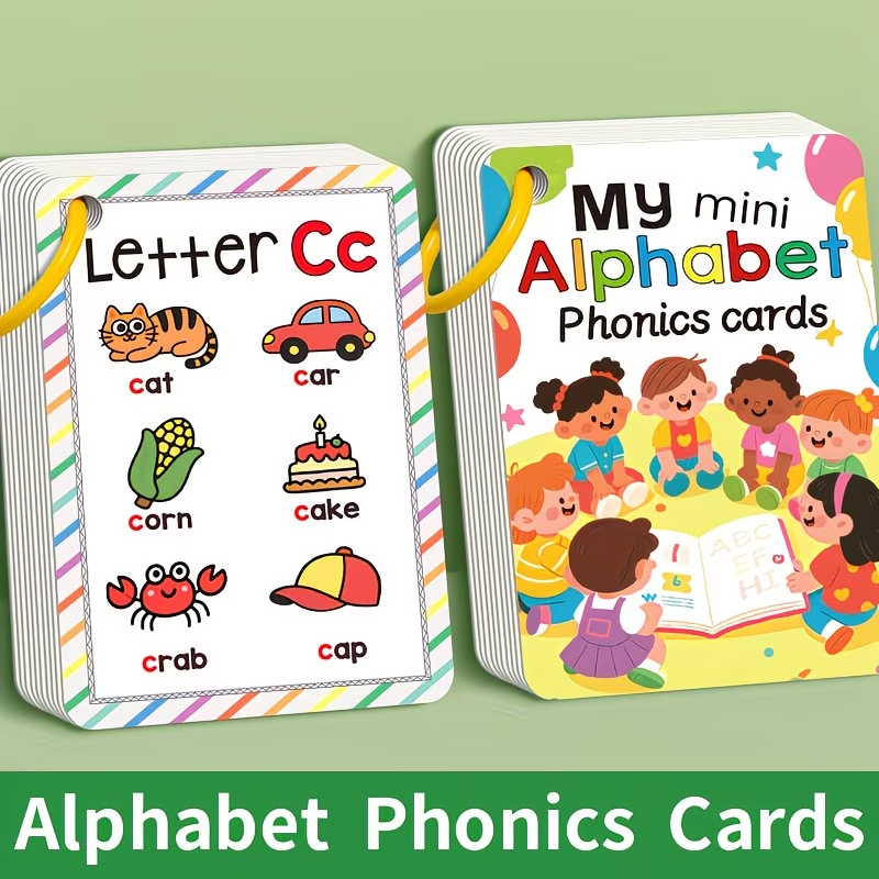26 English Learning Cards with - Flash Card Alphabet recension och pris